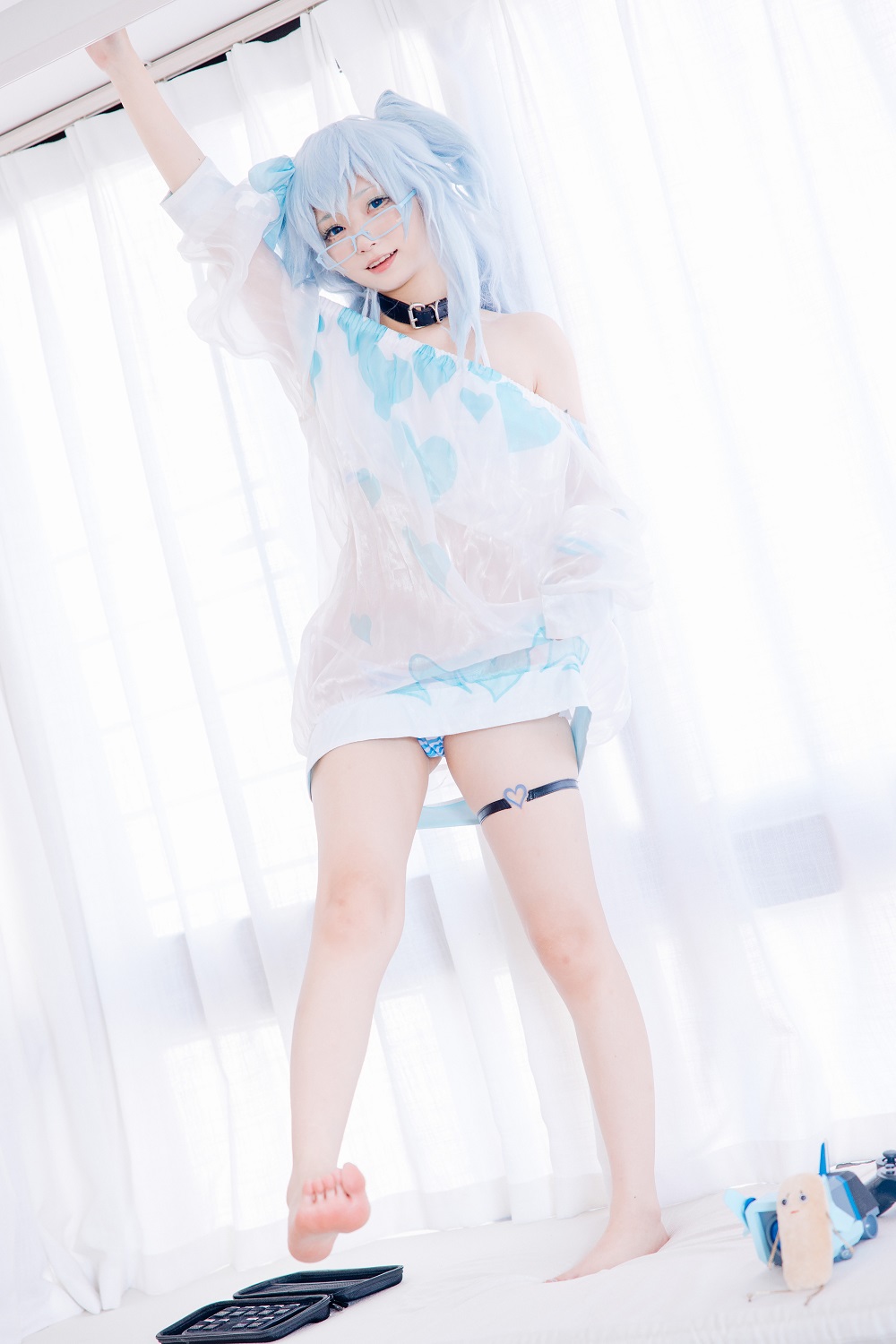 花铃-少女前线-PA15游戏时光[14P] COS网红博主 预览2图