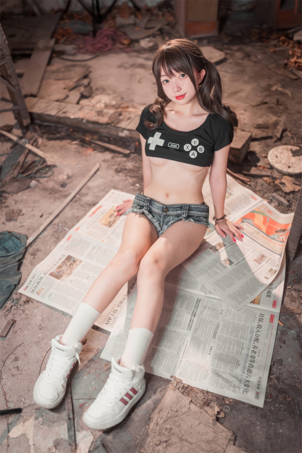 花铃-手柄妹妹2.0[49P] COS网红博主 预览2图