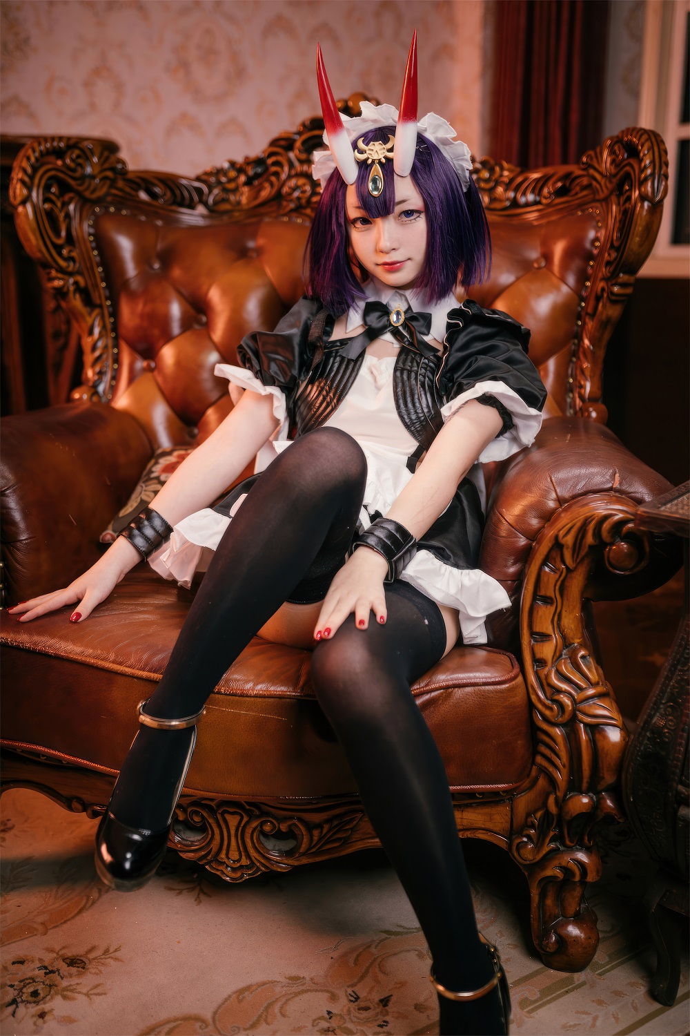 花铃-FGO-酒吞童子女仆[72P] COS网红博主 预览1图