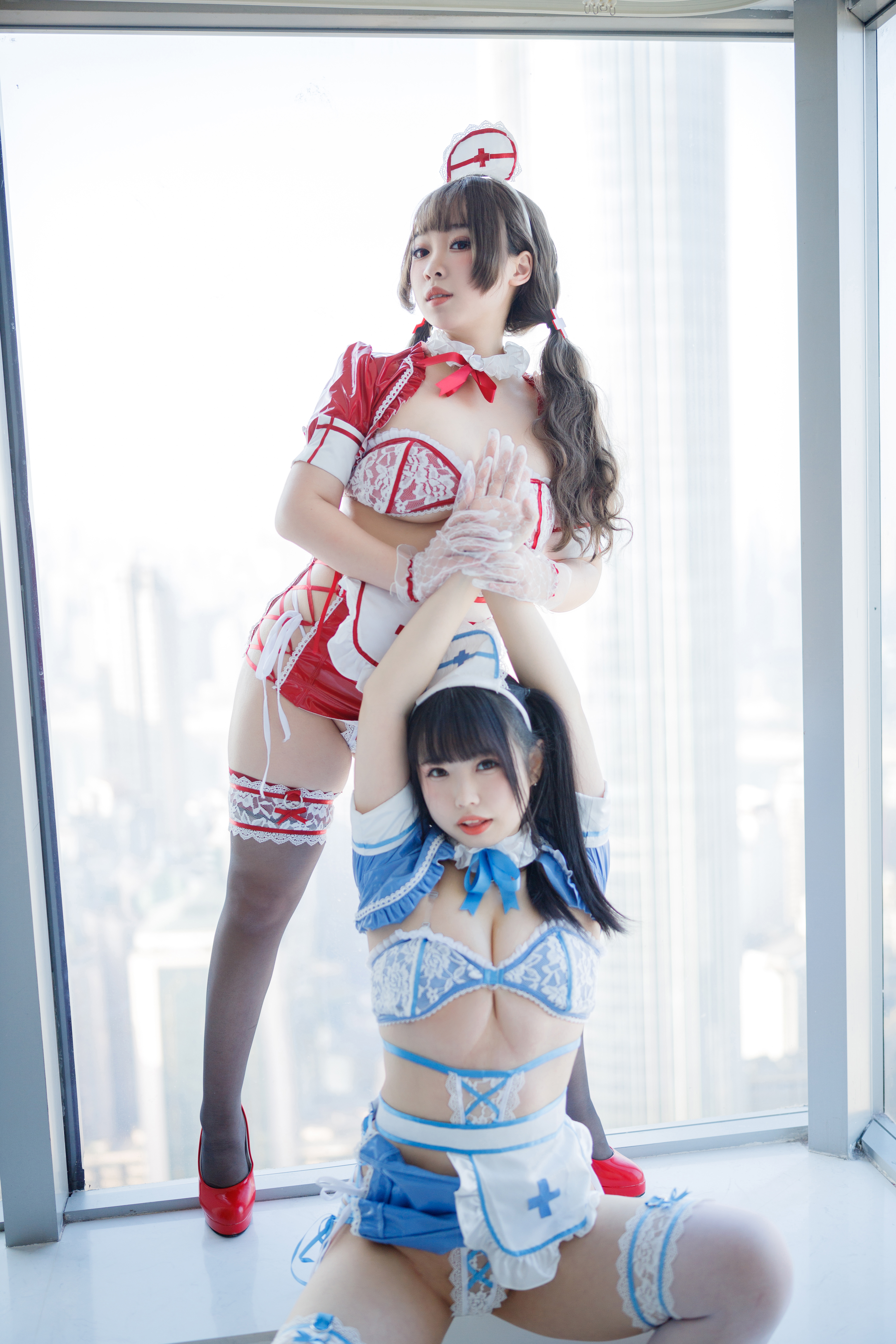 胡桃猫Kurumineko&雪香川SUI-不寻常诊疗预约[188P+5V] COS网红博主 预览2图