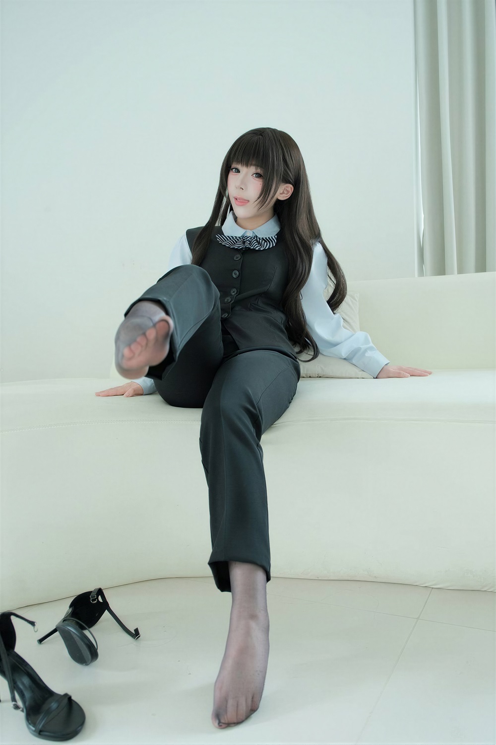 胡桃猫Kurumineko-裤里丝的秘密[141P+4V] COS网红博主 预览2图
