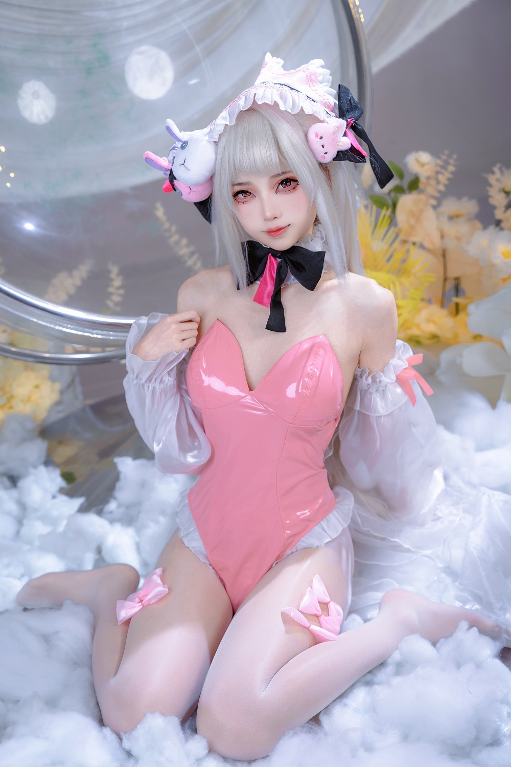 狐玖玖-碧蓝航线-哈尔福德·血族亲王的限定陪伴日[30P] COS网红博主 预览2图