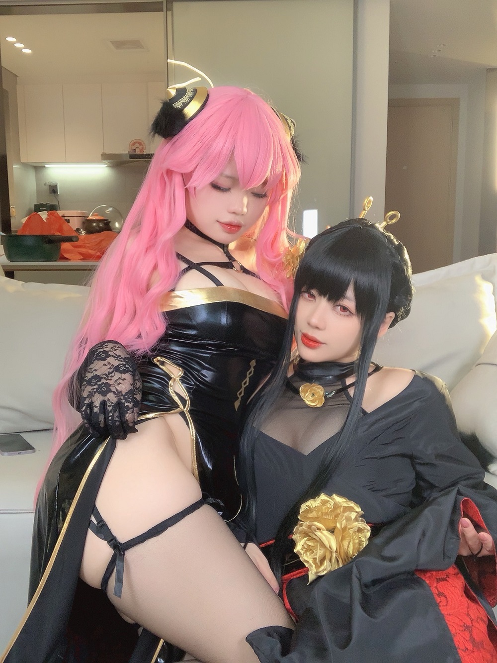 九言&小瑶幺幺-间谍过家家-阿尼亚&约尔礼服[62P] COS网红博主 预览1图