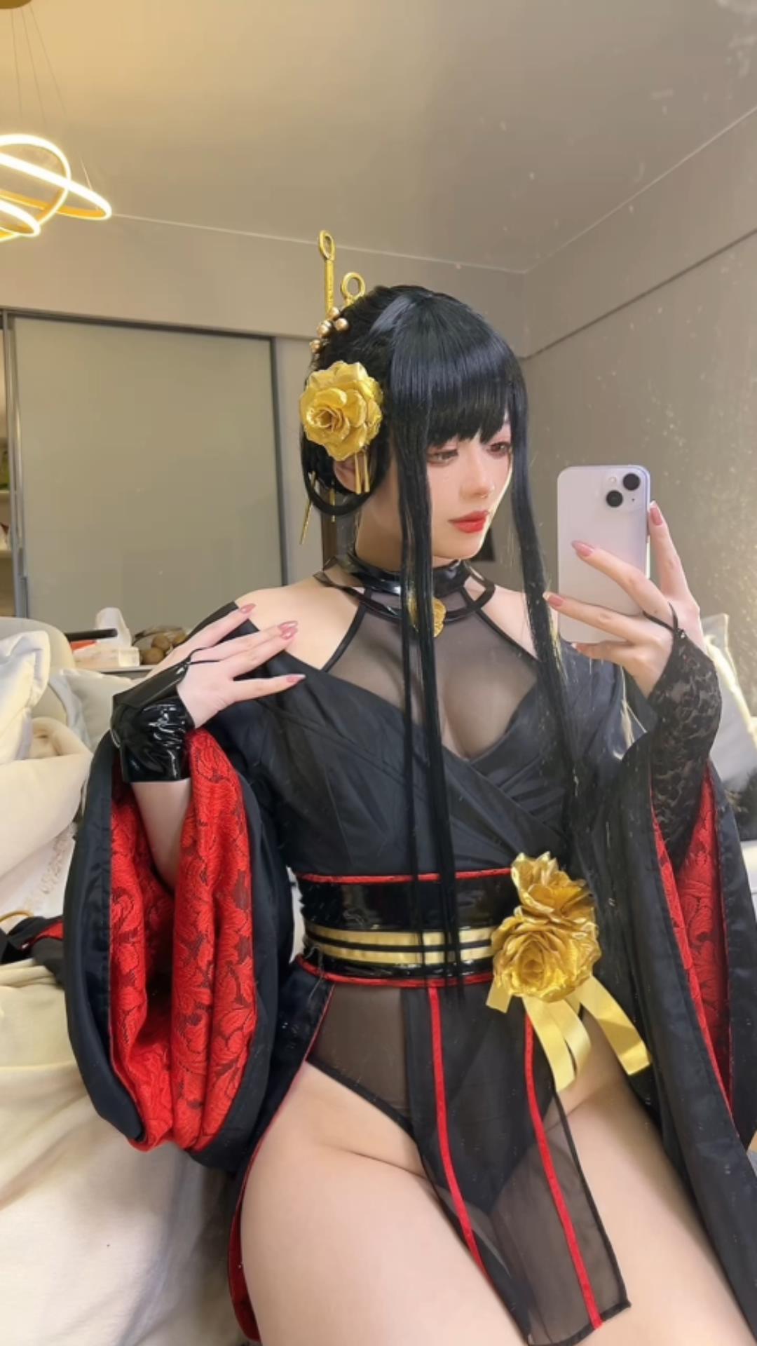 九言-定制视频-约尔同人[2V] COS网红博主 预览2图
