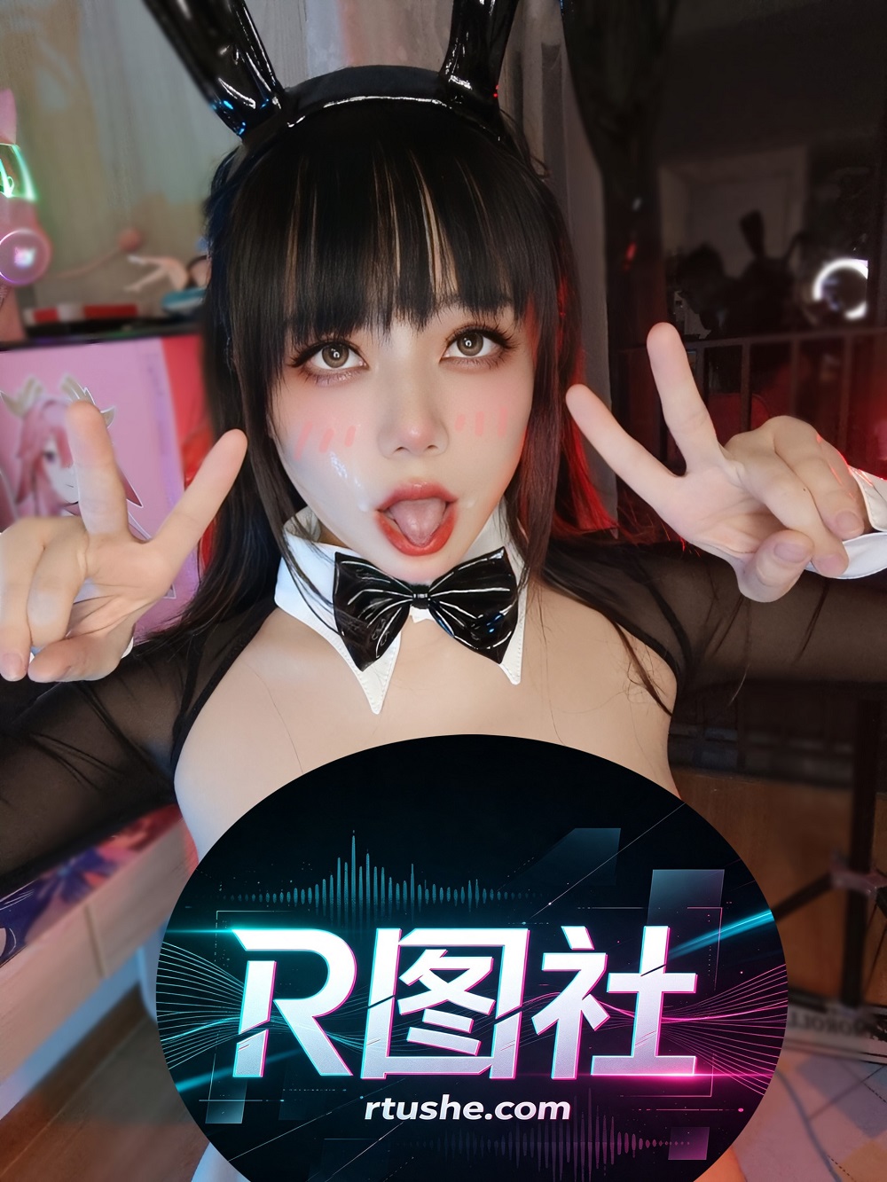 九言-逆兔女郎[22P+4V] COS网红博主 预览1图