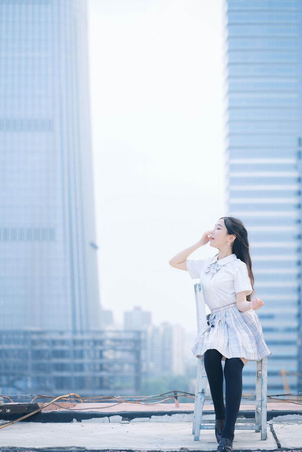 穆零Mu0-天台JK[21P] COS网红博主 预览2图