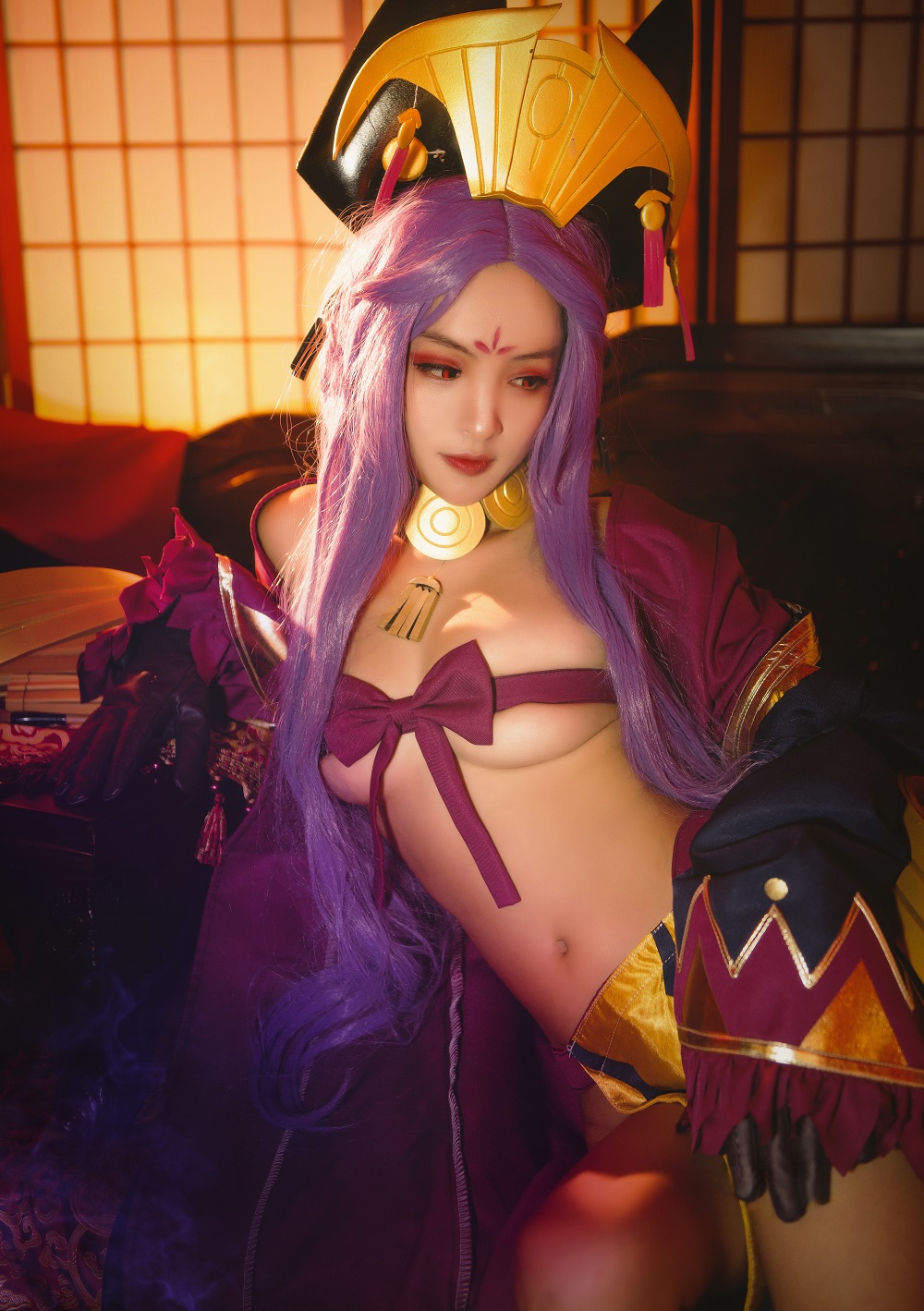 九九八吖-FGO-武则天·不夜城的暗匿者[9P] COS网红博主 预览1图