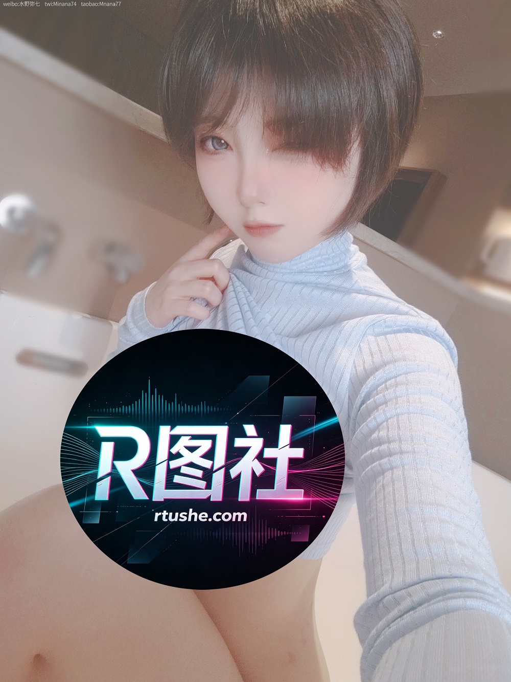 名濑弥七-浴缸限定[19P+2V] COS网红博主 预览2图
