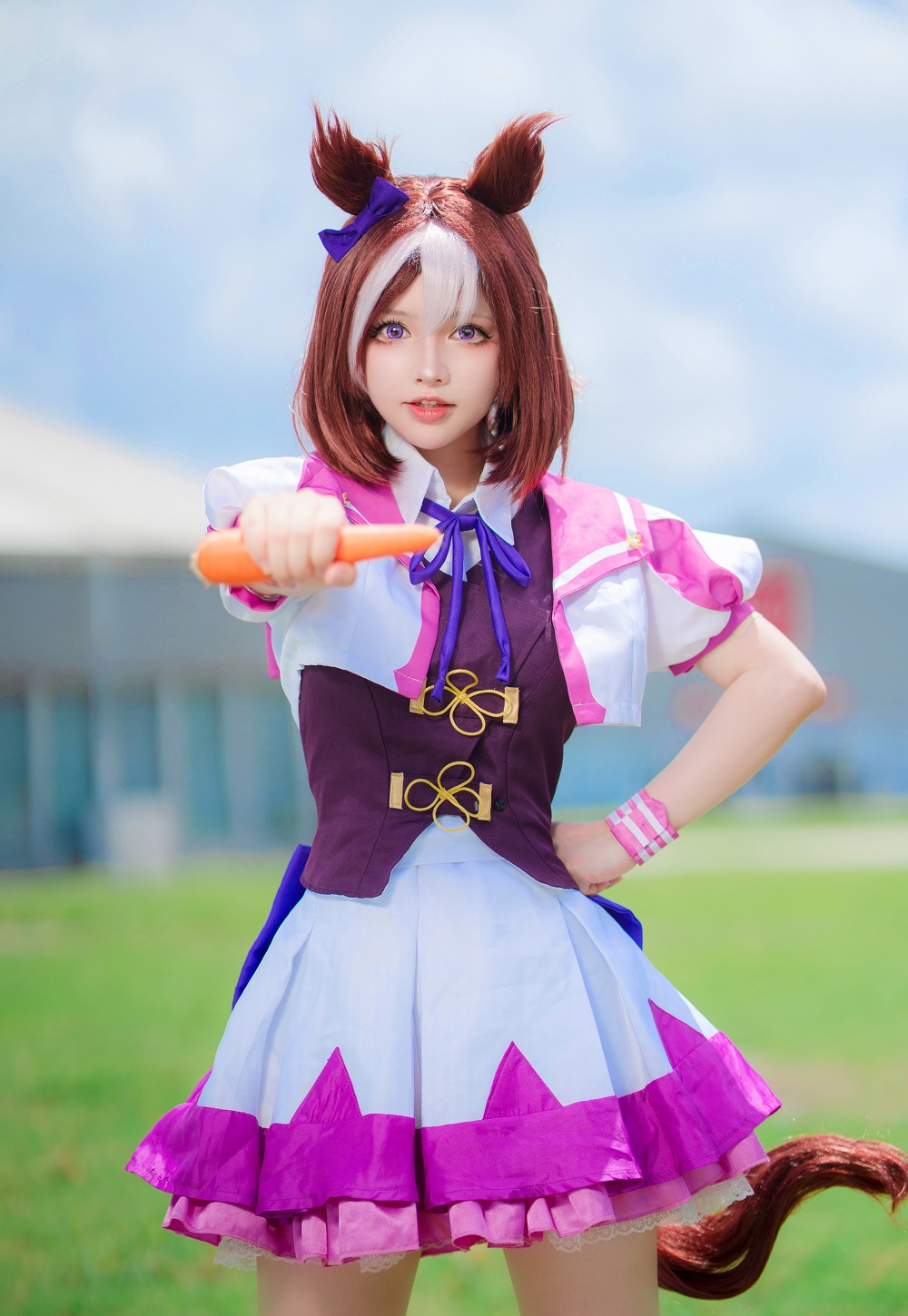 六二二同学-赛马娘-东海帝王[18P] COS网红博主 预览1图