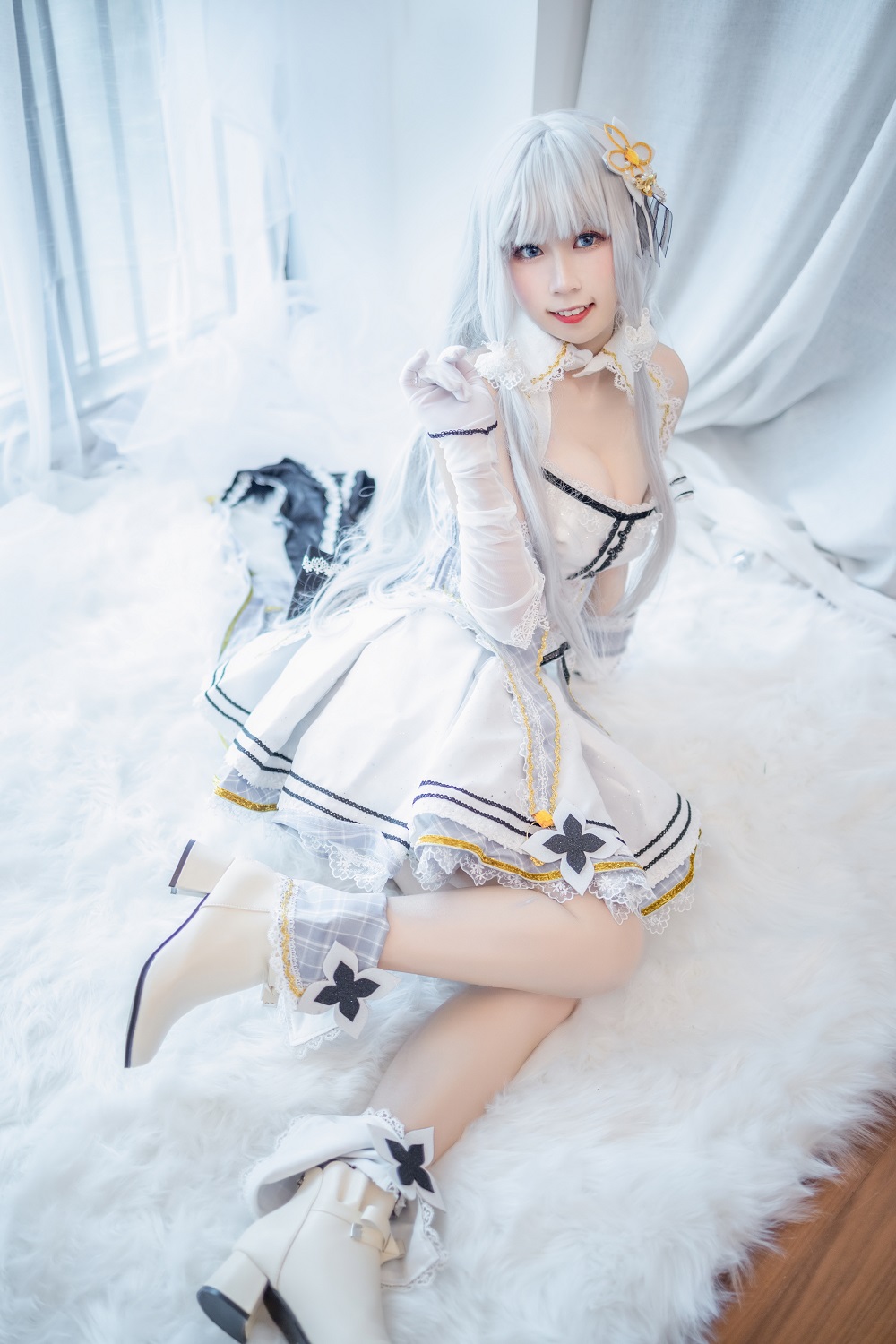 流年不停w-碧蓝航线-光辉[23P] COS网红博主 预览2图