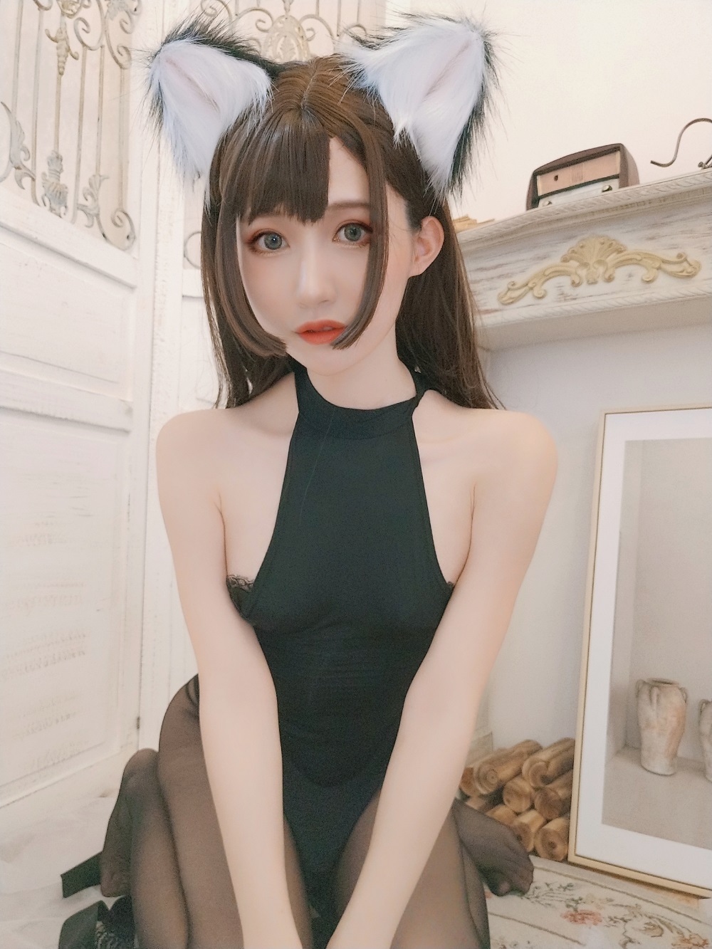 木之本果-黑猫系女友[90P+2V] COS网红博主 预览1图