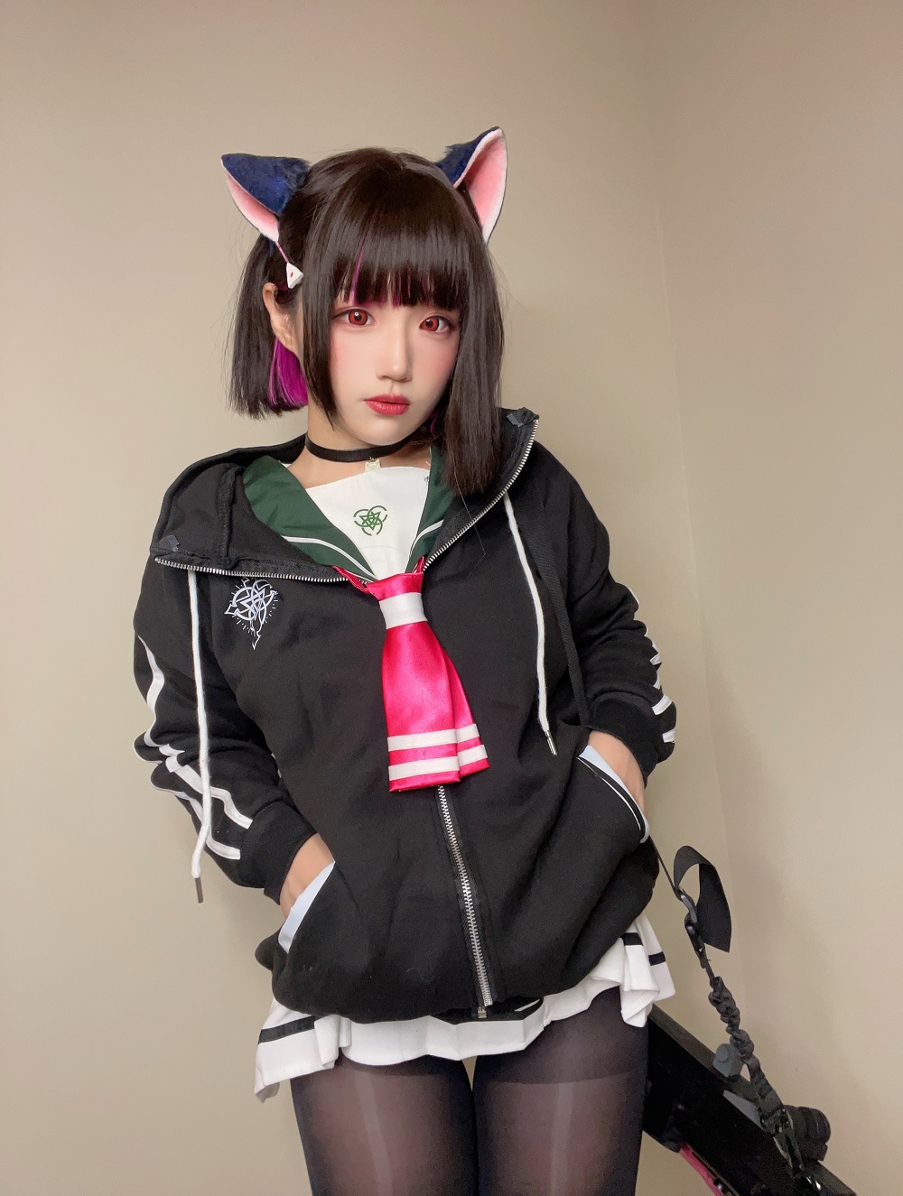 弥美Mime-蔚蓝档案-杏山和纱[25P] COS网红博主 预览1图