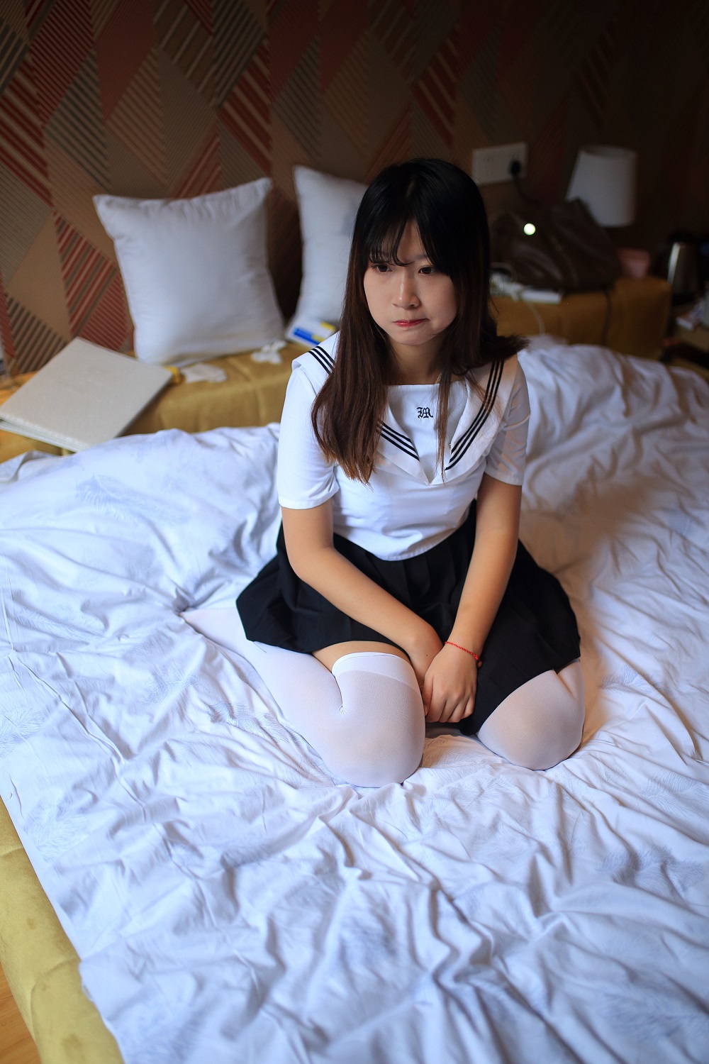猫九酱Sakura-私拍摄影-JK水手服[35P] COS网红博主 预览1图