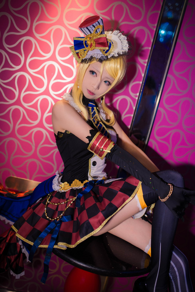 青青子Js-LoveLive-绚濑绘里女仆[8P] COS网红博主 预览1图