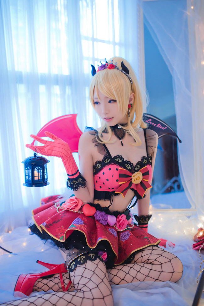 青青子Js-LoveLive-绚濑绘里小恶魔[9P] COS网红博主 预览2图