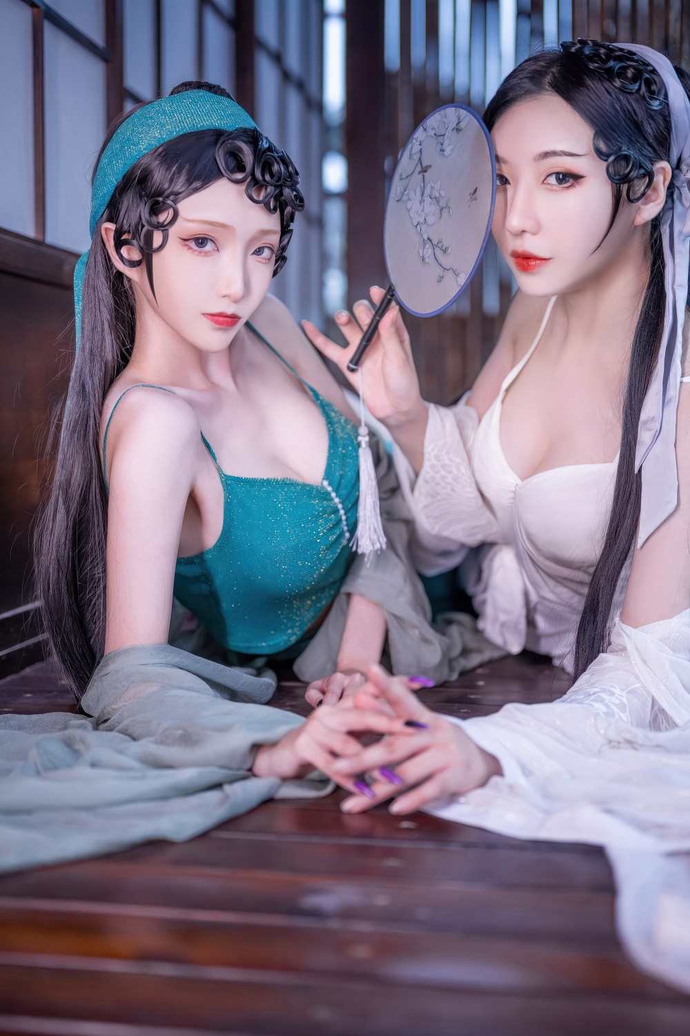 青青子Js&李令羽-青羽写真本[53P] COS网红博主 预览2图