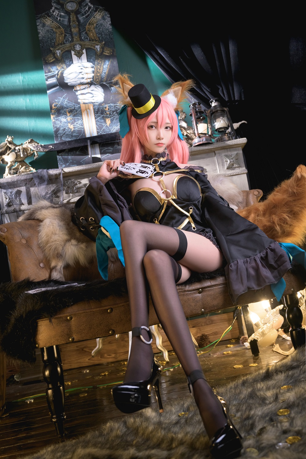 青青子Js-FGO-玉藻前写真本[48P] COS网红博主 预览2图