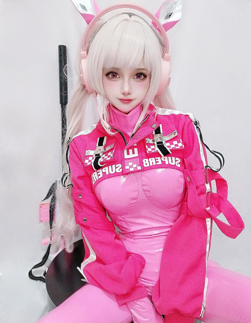 凛子酱-Nikke胜利女神-爱丽丝[12P] COS网红博主 预览1图