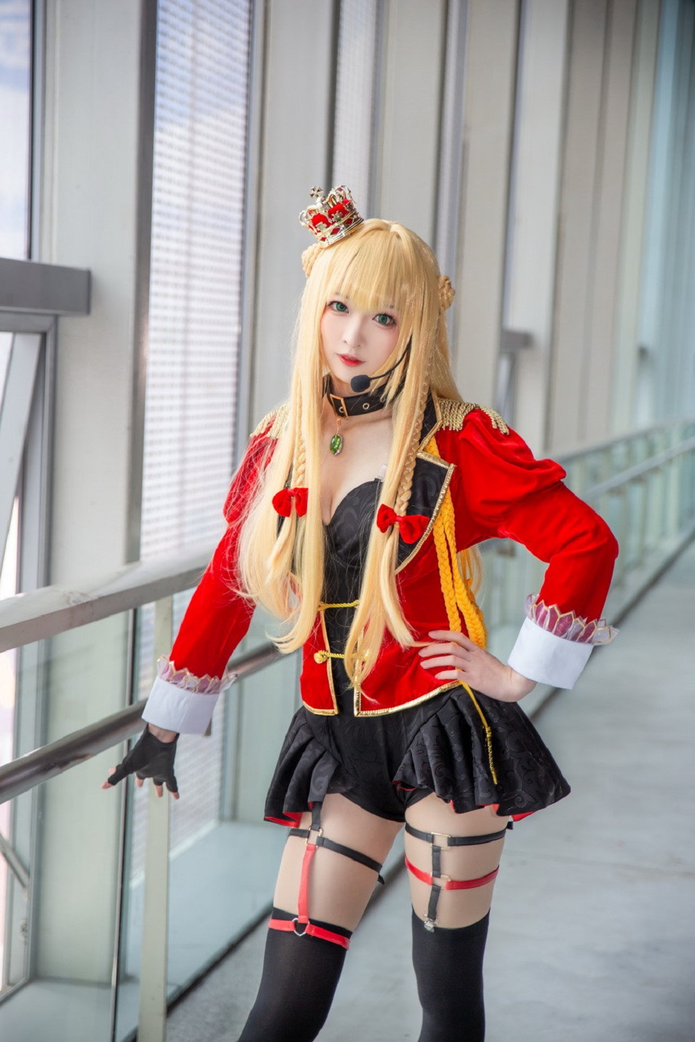 南宫-FGO-尼禄偶像演出服[38P] COS网红博主 预览1图