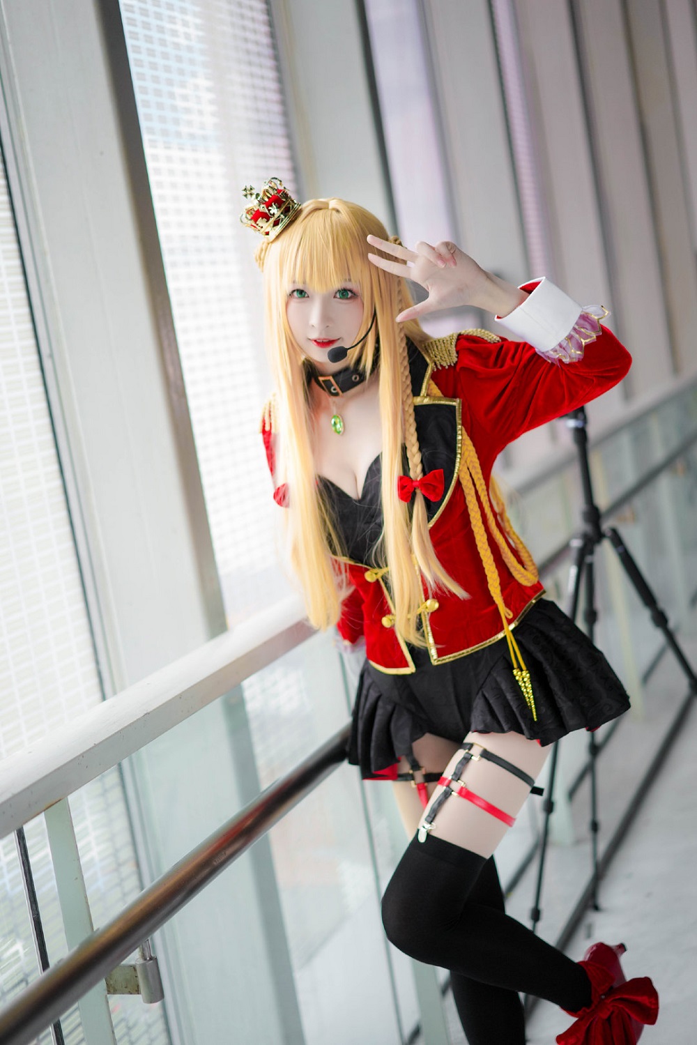 南宫-FGO-尼禄偶像演出服[38P] COS网红博主 预览2图