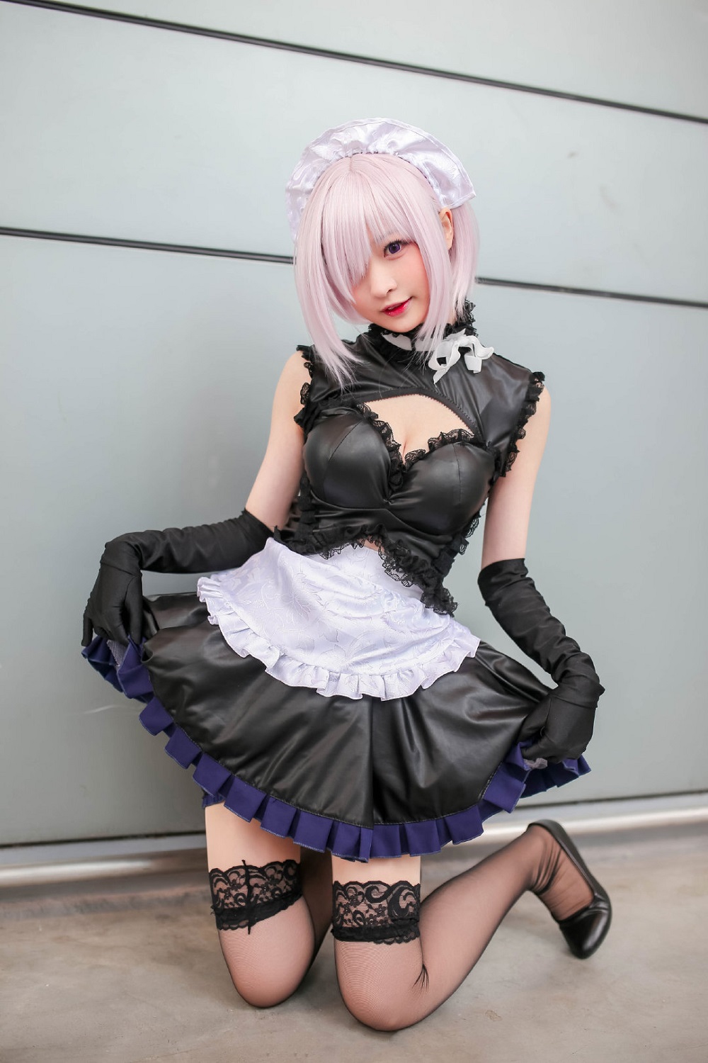 南宫-FGO-玛修女仆[43P] COS网红博主 预览2图