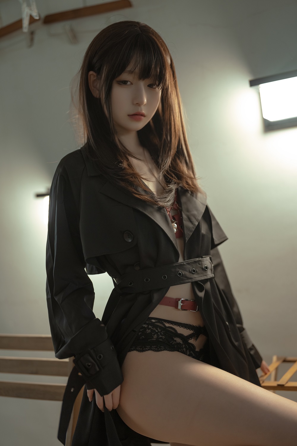 迷之呆梨-炙热[42P] COS网红博主 预览1图