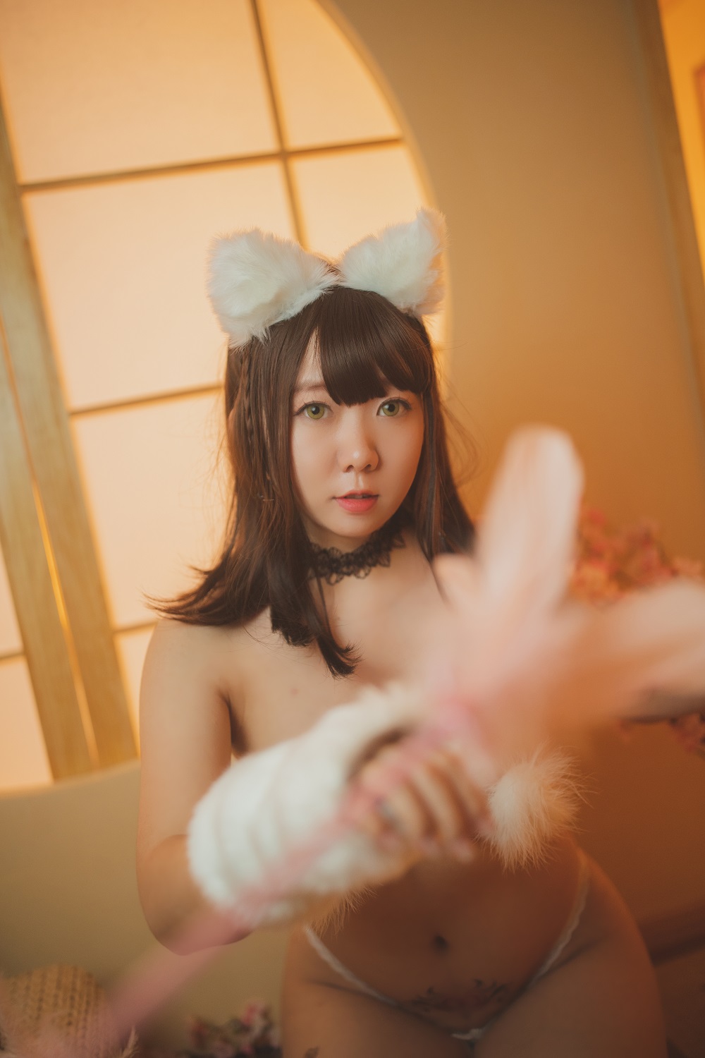 甜糖大魔王-情人节猫猫[35P+4V] COS网红博主 预览2图