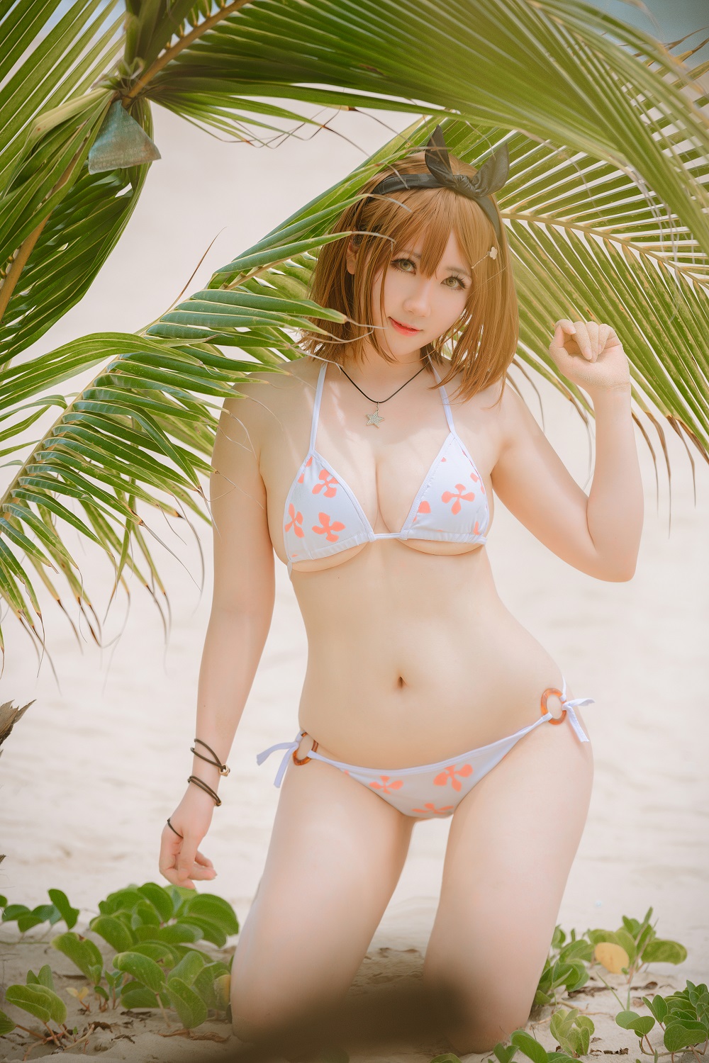 是本末末-莱莎的炼金工坊-莱莎泳装[23P] COS网红博主 预览2图