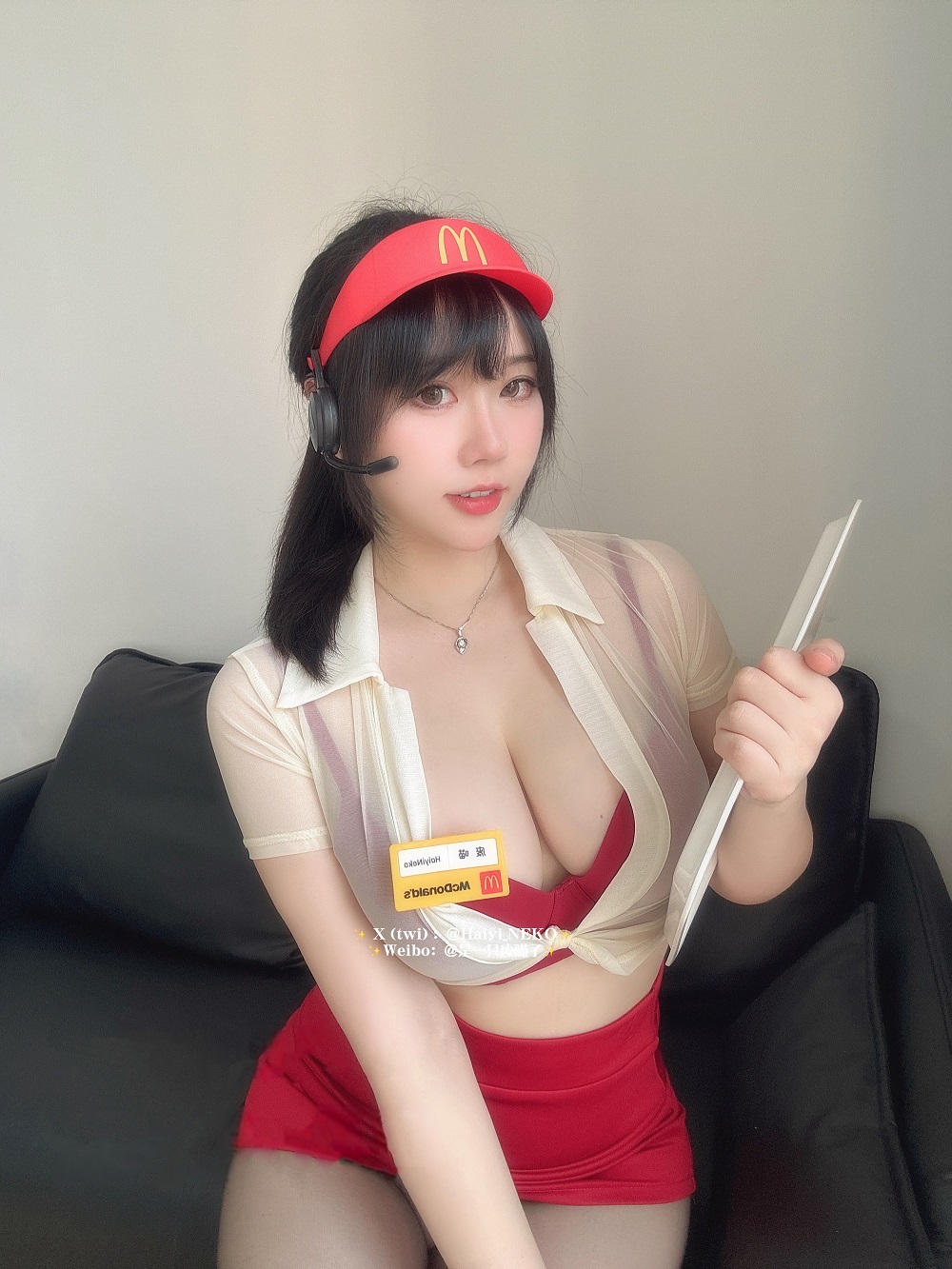 是一只废喵了-2024年5月Fantia订阅集[66P+3V] COS网红博主 预览2图