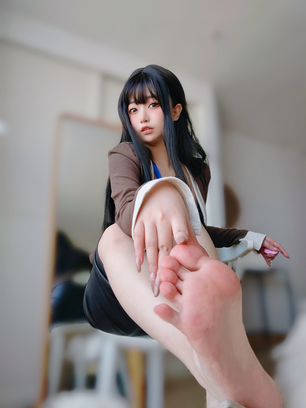 女主K-上司的秘密[109P+1V] COS网红博主 预览2图