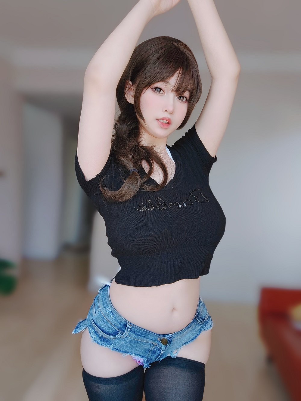 女主K-性感一夏[97P] COS网红博主 预览1图