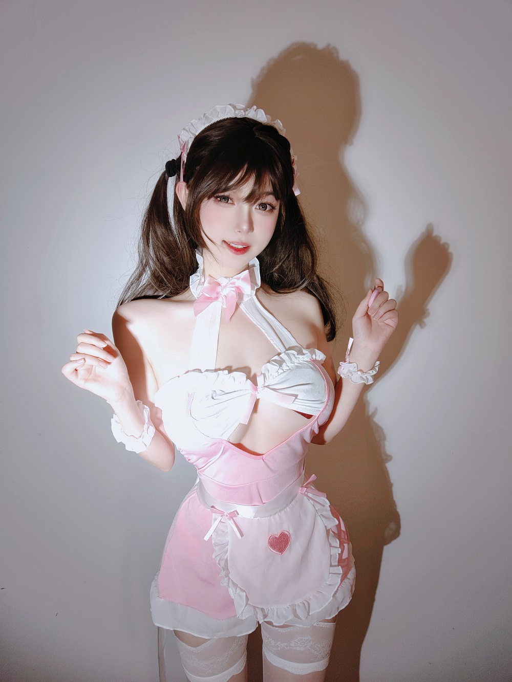 女主K-双马尾女仆[104P] COS网红博主 预览1图