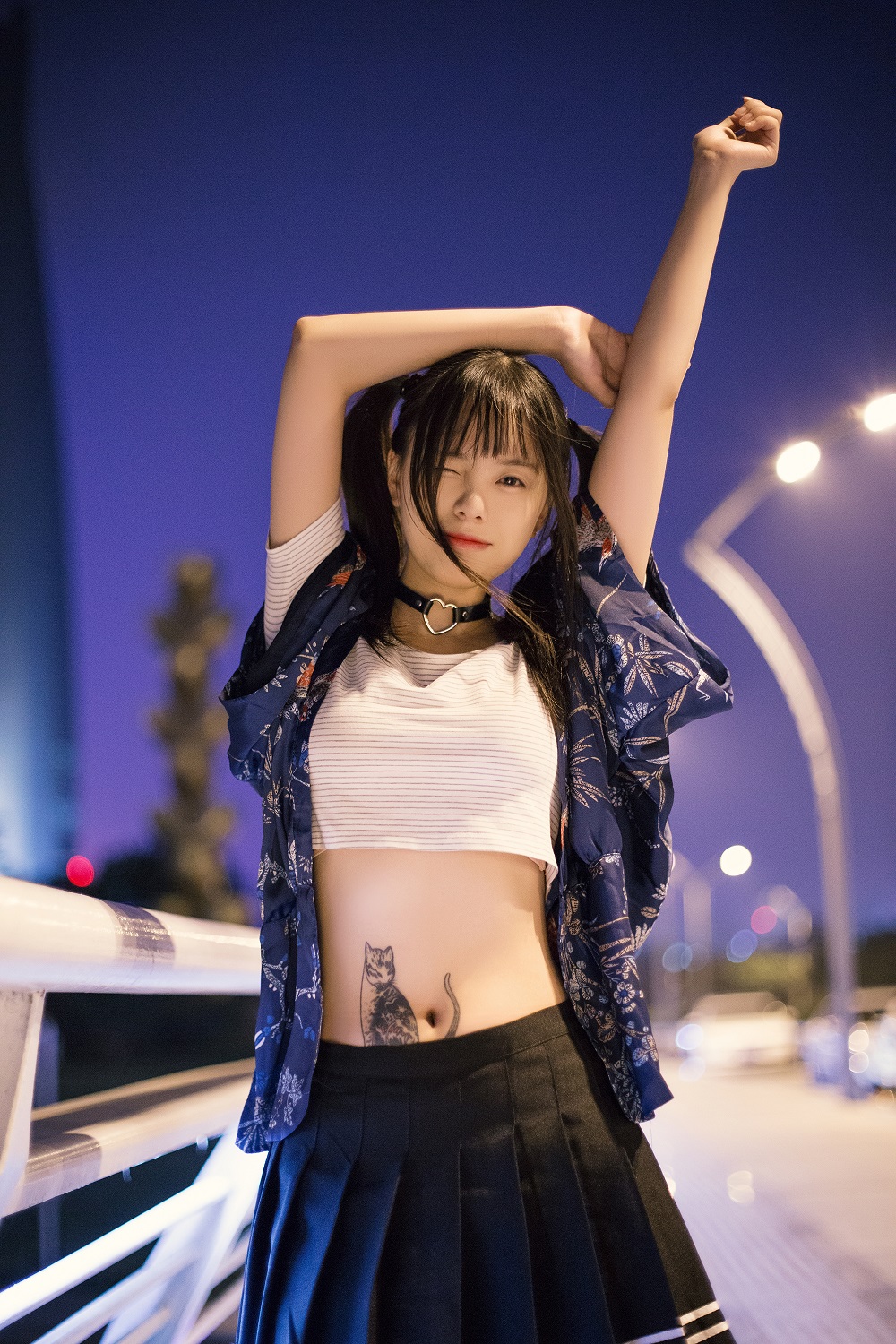 小野妹子w-我的双马尾女友[23P] COS网红博主 预览1图