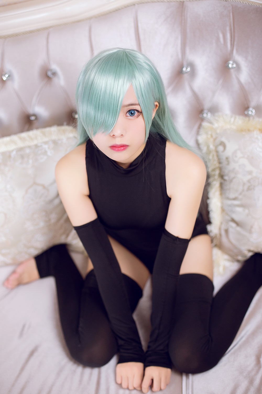 小野妹子w-七大罪-伊丽莎白[17P] COS网红博主 预览1图