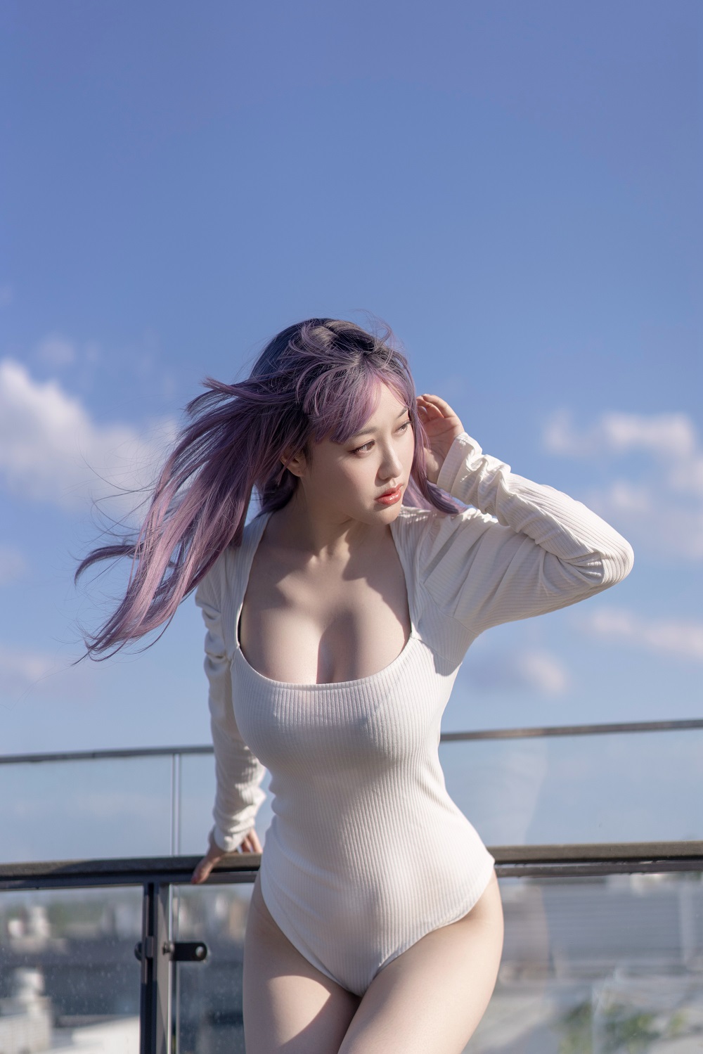 脱尾巴Mizuki-天台[43P] COS网红博主 预览1图