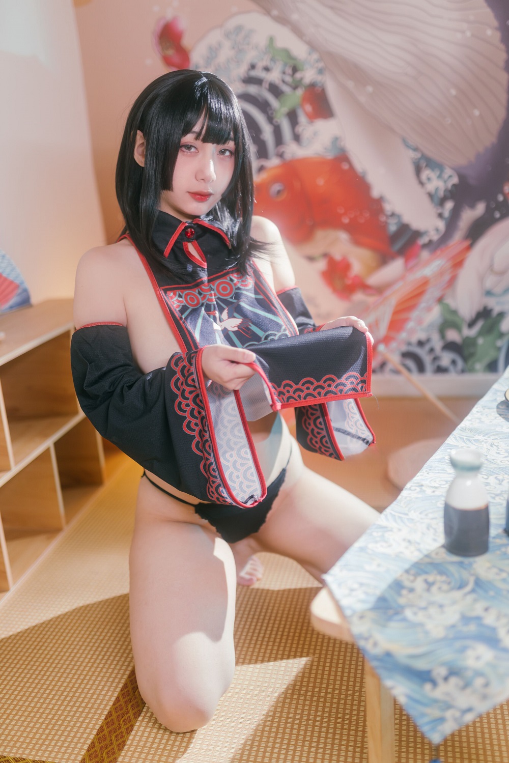 浅安安-小僵尸[21P] COS网红博主 预览2图