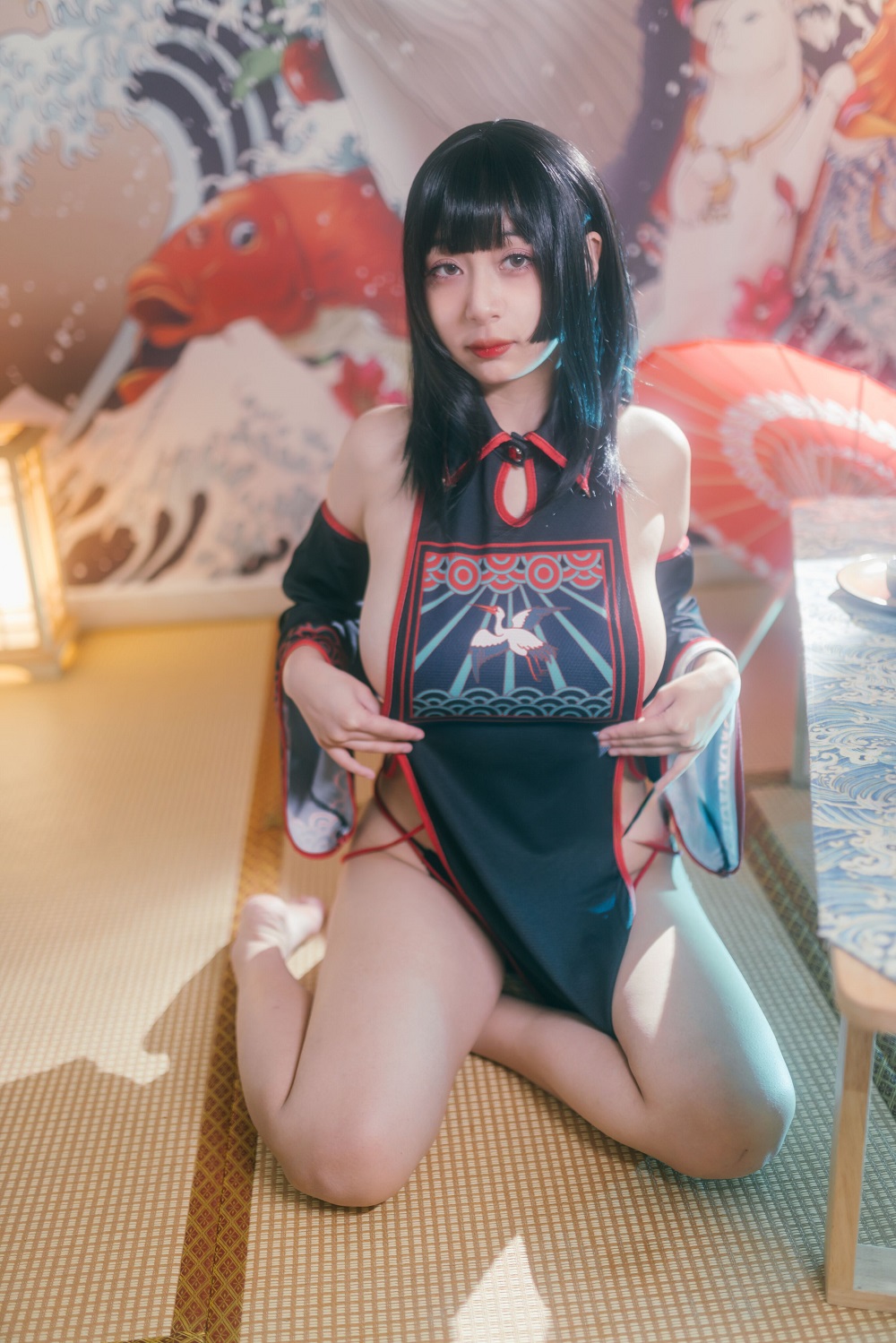 浅安安-小僵尸[21P] COS网红博主 预览1图