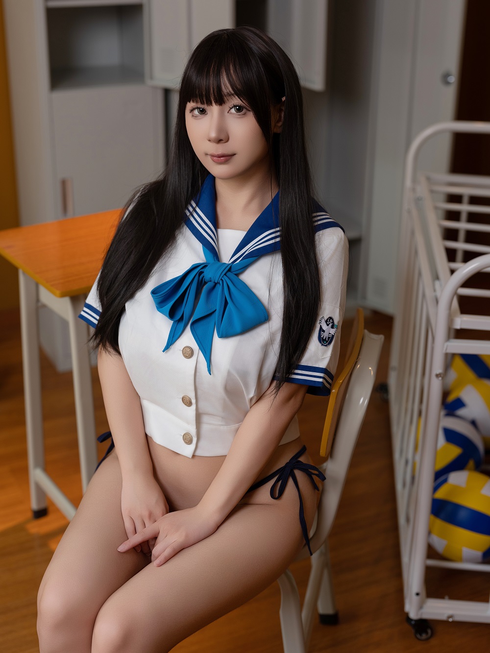 浅安安-放课后[77P+1V] COS网红博主 预览1图