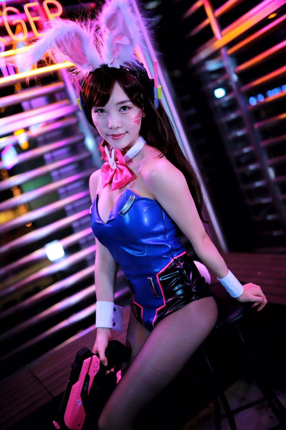 抖娘利世-D.VA[30P] COS网红博主 预览2图