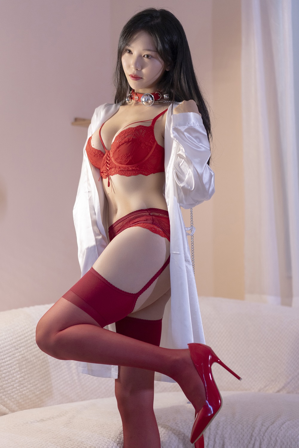 抖娘利世-红涩[84P] COS网红博主 预览2图