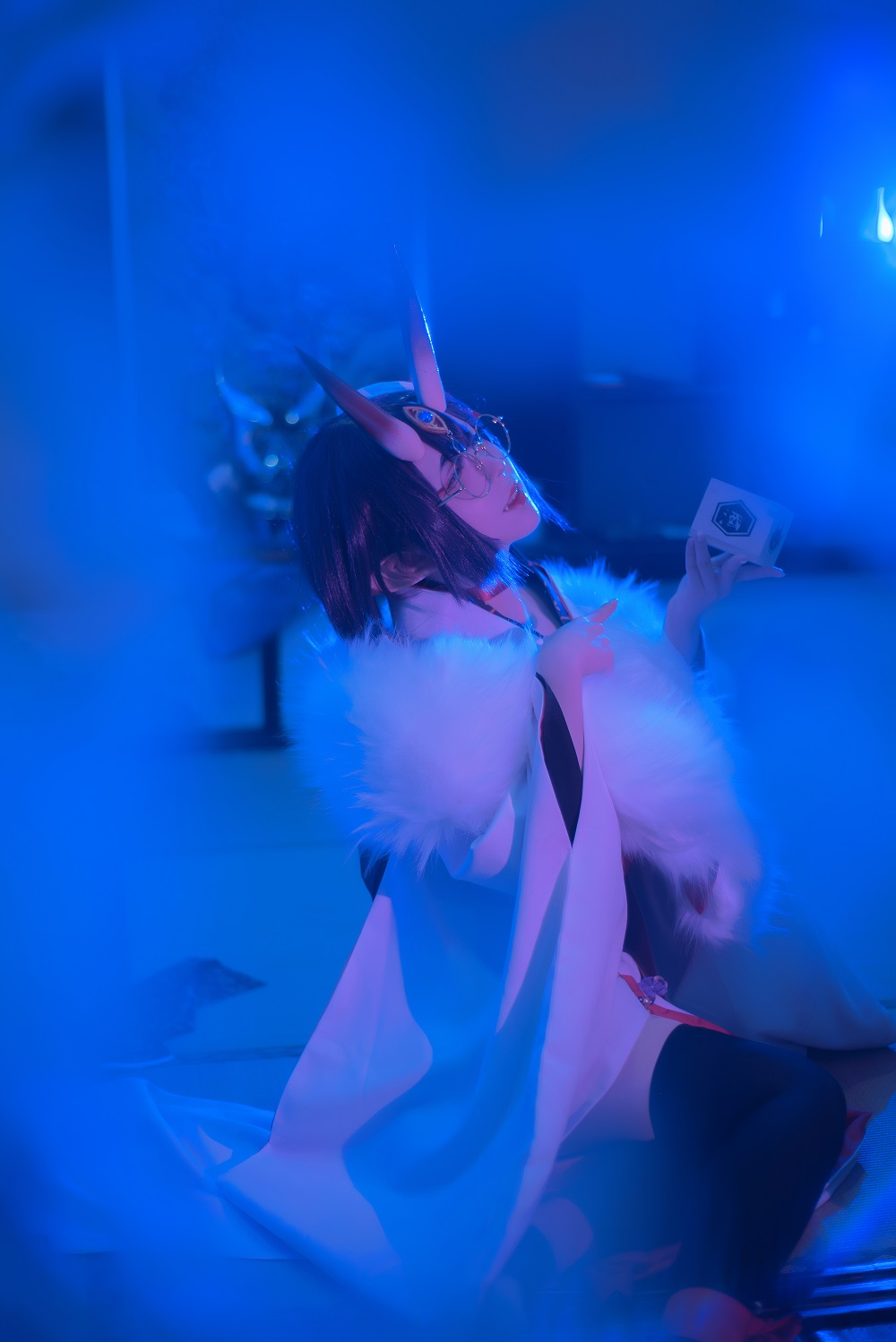 渊秧-FGO-茨木童子[9P] COS网红博主 预览2图