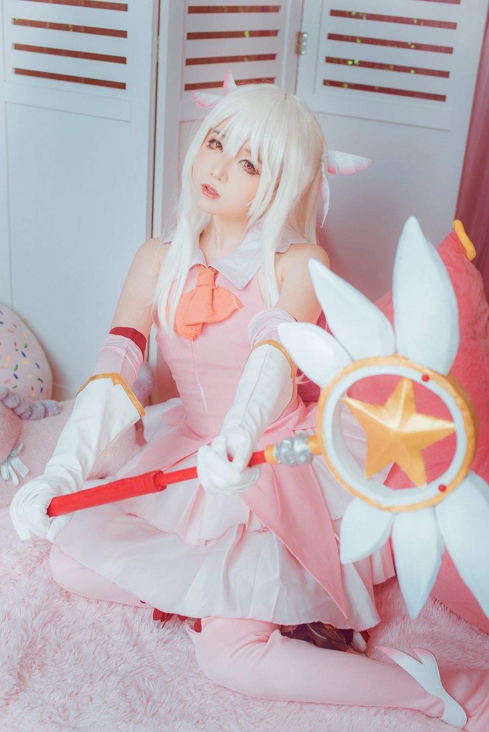 渊秧-FGO-伊莉雅[8P] COS网红博主 预览2图