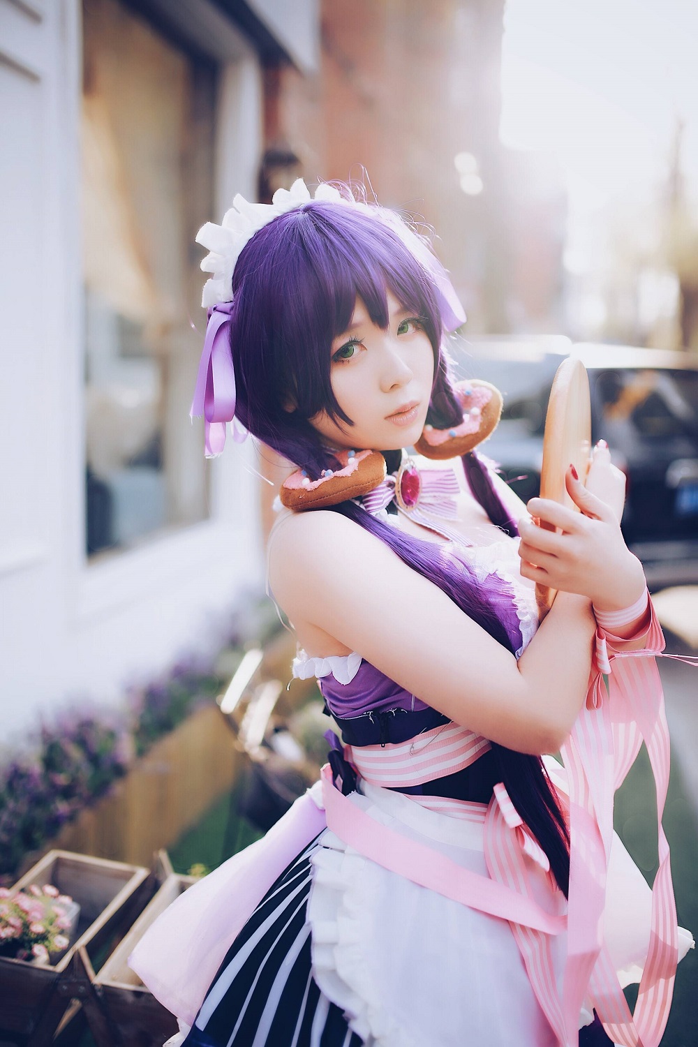 渊秧-LOVELIVE-东条希2[9P] COS网红博主 预览1图