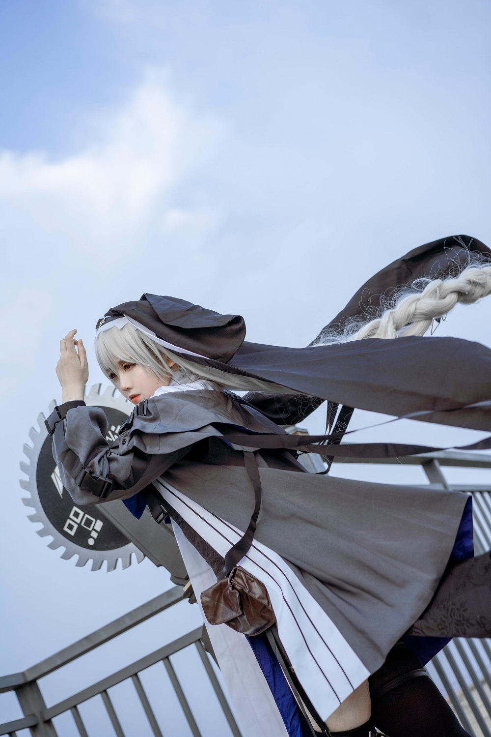 渊秧-明日方舟-幽灵鲨[5P] COS网红博主 预览1图