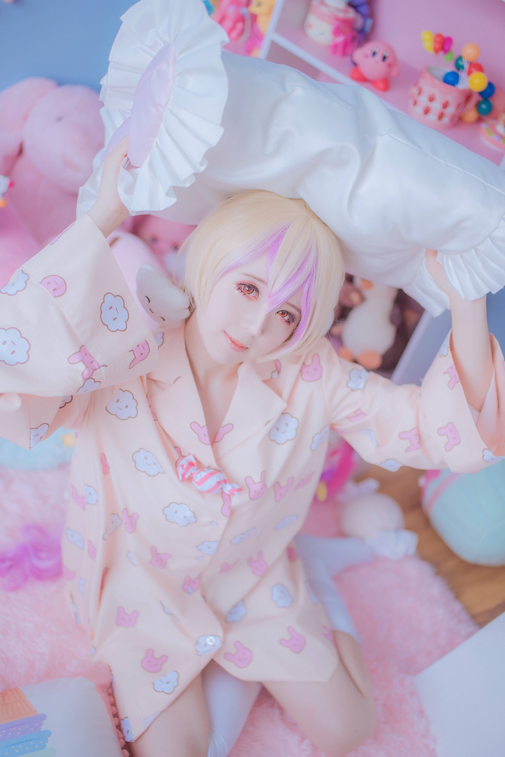 渊秧-魔法少女育成计划-眠眠[16P] COS网红博主 预览2图
