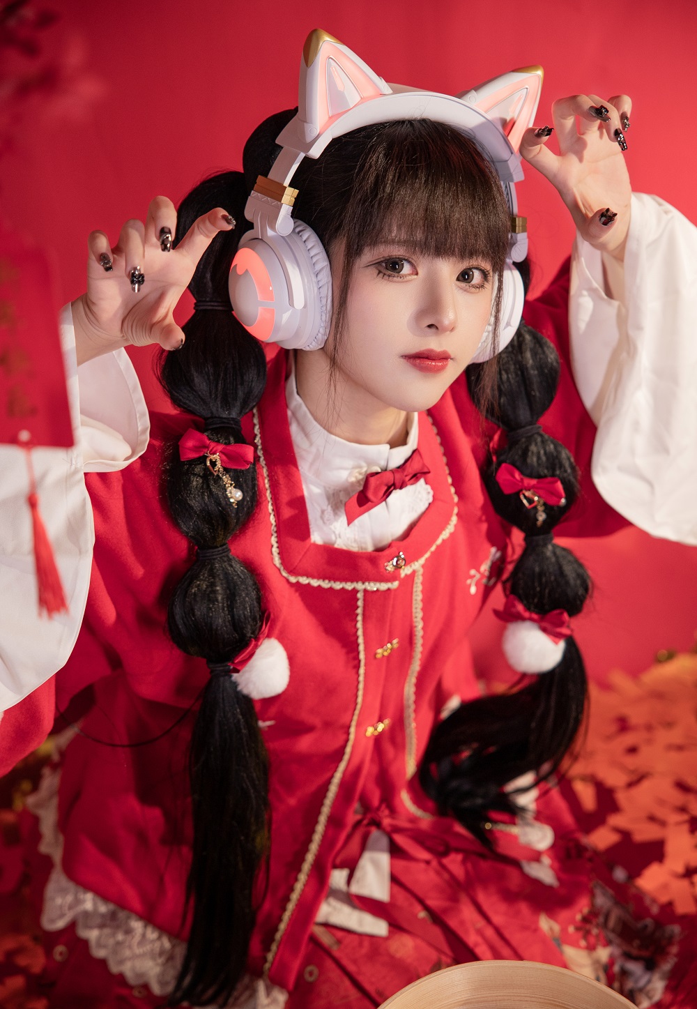 腥味猫罐-新年快乐[12P] COS网红博主 预览2图
