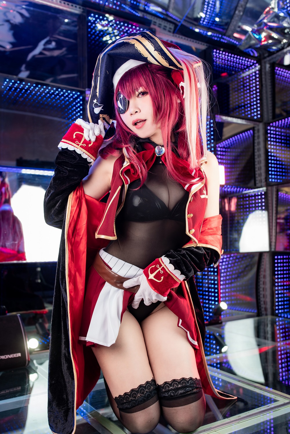 小琪Aki-Hololive-宝钟玛琳船长[23P] COS网红博主 预览1图