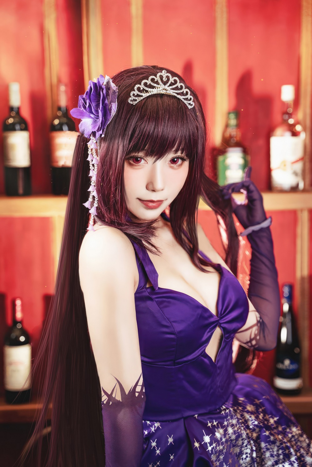 切切celia-FGO-斯卡哈英灵礼装[12P] COS网红博主 预览2图