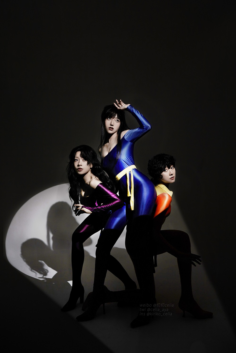 切切celia-猫眼三姐妹[32P] COS网红博主 预览2图