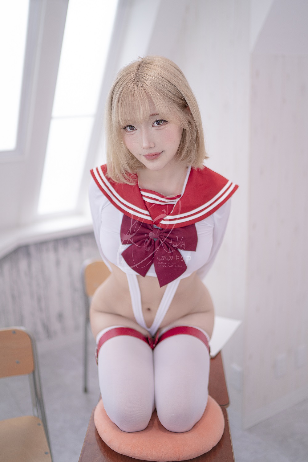 切切celia-小春日和制服[35P] COS网红博主 预览2图